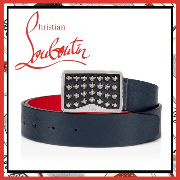 ルブタン ベルト スーパーコピー♡★Christian louboutin Louis Belt 35 ベルト 1195195Q722