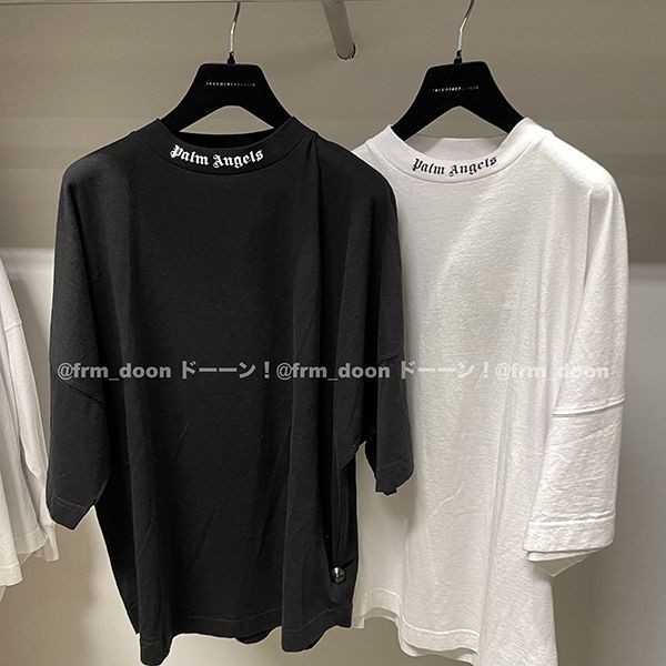 【パームエンジェルス 偽物 Tシャツ】2022SS新作 LOGO Tシャツ (各色) PMAA002R21JER001 0110 カットソー トップス