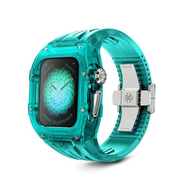 【人気商品】golden concept 偽物 Apple Watch Case RSTR45 AQUA MINT