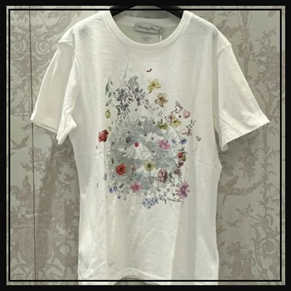 国内完売ディオール Tシャツ 偽物 カットソー 353T09A4516_X0834