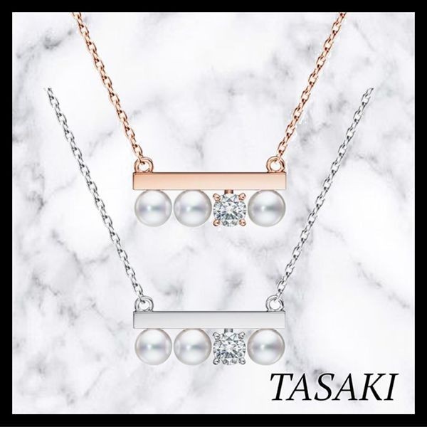 TASAKI(タサキ) 偽物 プチ バランス ダイヤモンド ソロ ネックレス