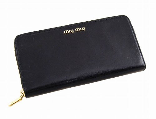 ミュウミュウ WALLET 長財布 小銭入れ付 5M1120 NKG F0223