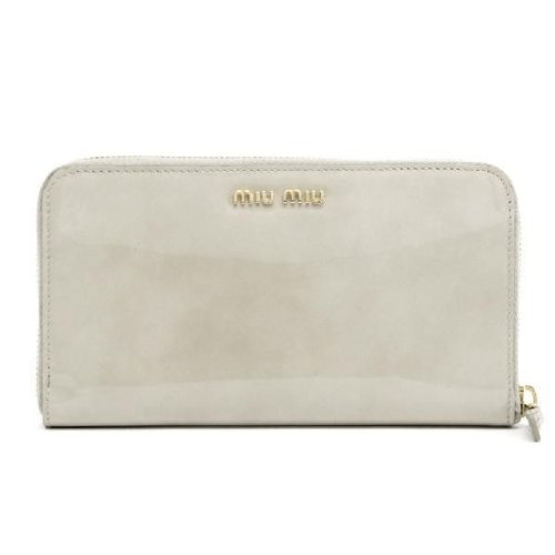 ミュウミュウ MIU MIU 長財布 エナメル革5M0506-3CJ-482