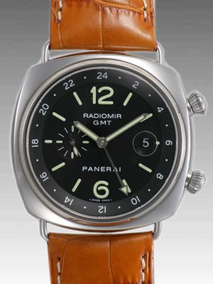 パネライラジオミール PAM00242 ステンレス ブラック 45.0mm