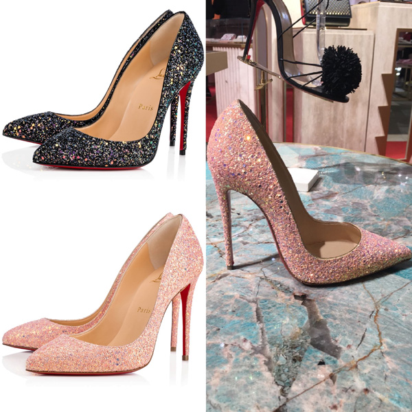 18SS★【Christian Louboutin クリスチャンルブタン コピー】SO KATE グリッターヒール 8051621