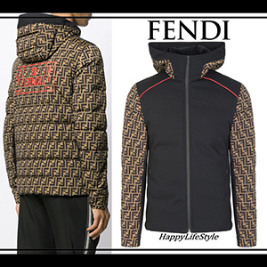 視線を集めて◇FF Logo ダウン ジャケット◇FENDI100921