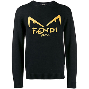 【関税負担】 FENDI DIABOLIC EYES SWEATER101001