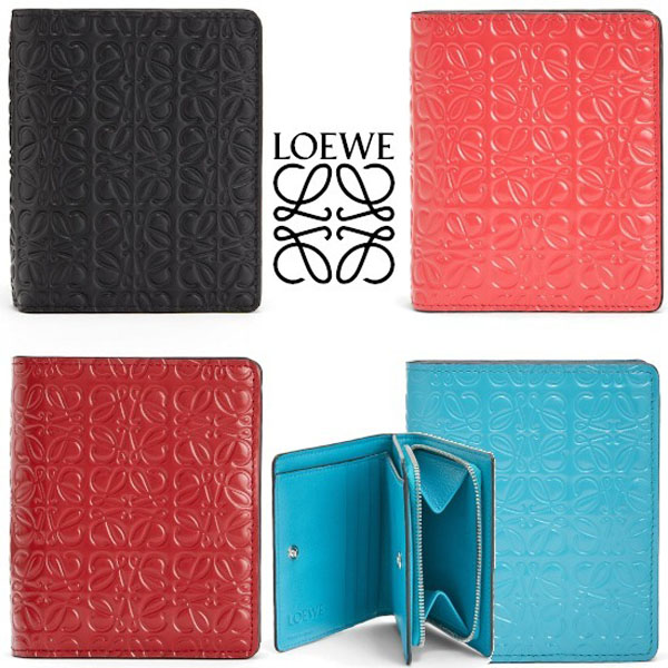 LOEWE ロエベ 財布 コピー Repeat Compact ジップ ロゴ ウォレット20201014003