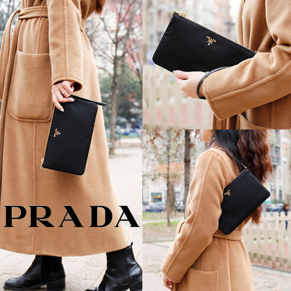 PRADA ナイロンポーチバック  202A0101405