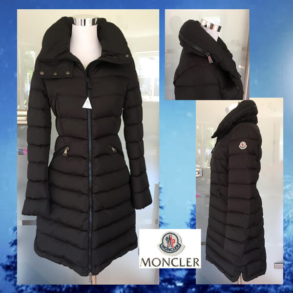 ☆MONCLER☆ 大人気ロングダウンコートFLAMMETTE ブラック201020B01