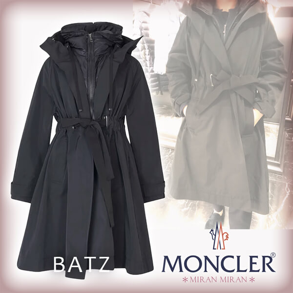 MONCLER x アウター 取り外し可能なダウンベスト付きコート/BATZ 2色   201020B05