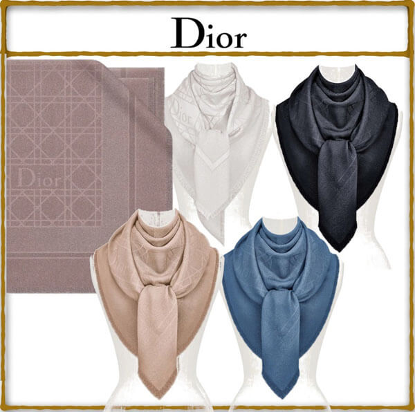 即発★ディオール DIOR LIGHT CANNAGE LUREX ストール   201020C03