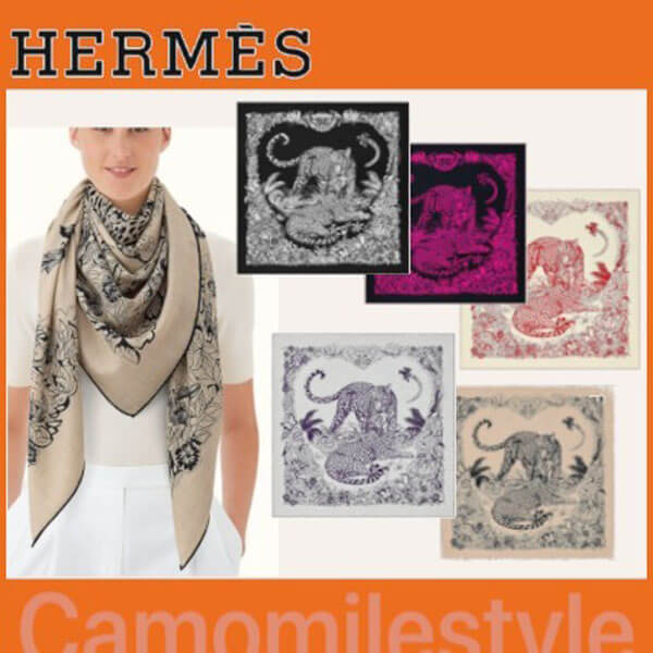 【HERMES】カレジェアン ジャングル ラブ タトゥアージュ  201020C09