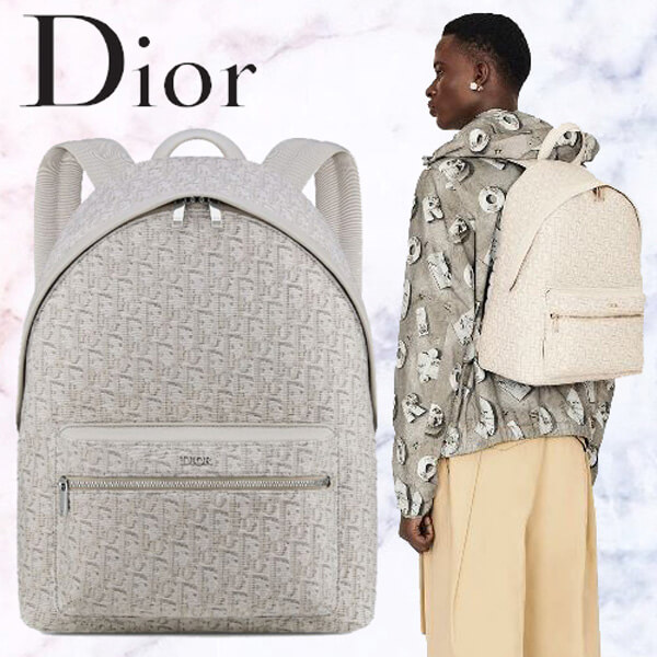 即日対応☆2020新作【ディオール 】コピーRIDER Dior Obliqueジャカードバックパック 1VOBA088YZY_H54E