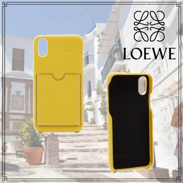 LOEWE ロエベ ケース コピー☆アナグラム レザー iPhoneケース2020101409