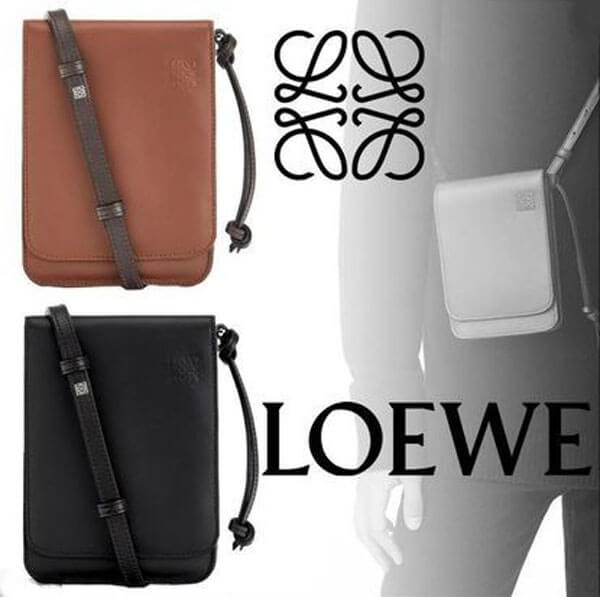 LOEWE  ショルダーバッグ コピー ガセット フラット クロスボディ バッグ 33554Z33