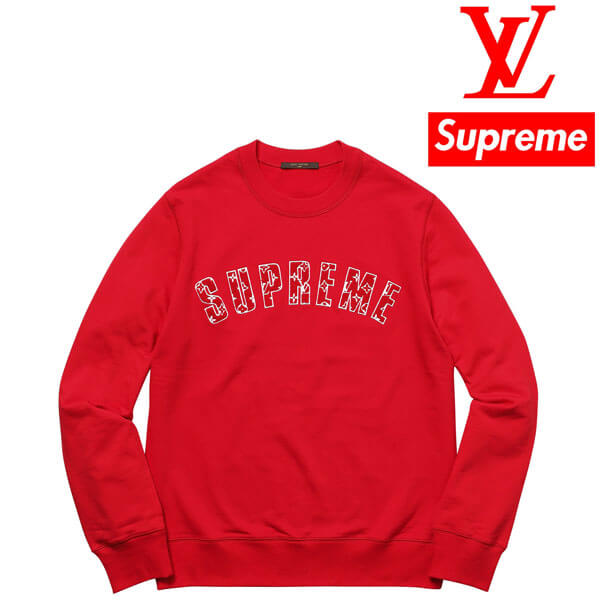 ルイヴィトン シュプリーム コピー パーカー supreme 偽物 X ルイヴィトン ARC LOGO CREWNECK Crewneck クルーネック201116CC2