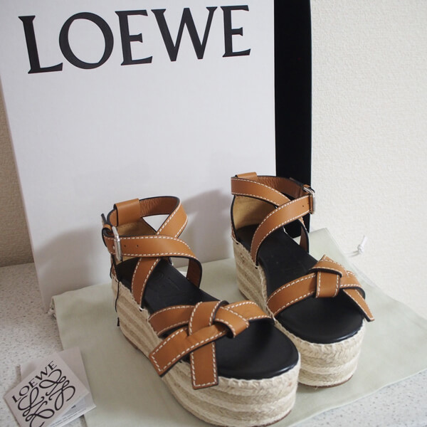 LOEWE ★ Gate70 ★ ウェッジサンダル201120C01