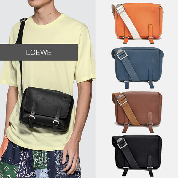 LOEWE ロエベ ショルダーバッグ コピー ミリタリー メッセンジャー XS バッグ 317.12AA72