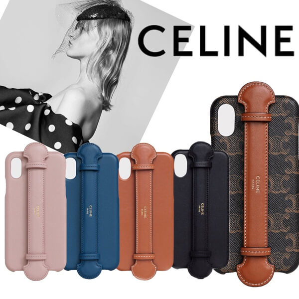 【CELINE】偽物IPHONE X & XS ストラップ付きケース （IPHONE CASE）Sa2029