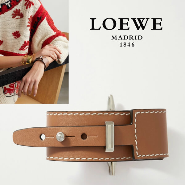 ロエベ ブレスレッド コピー LOEWE Gate leather ブレスレット20AC120G105