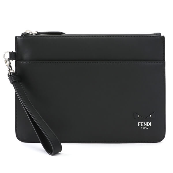 FENDI MINI OCCHI BUGS CLUTCH WITH STRAP20112012347