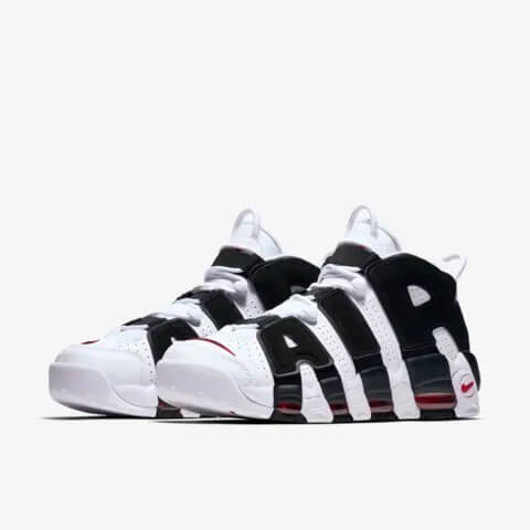 ナイキ モア アップ テンポ 偽物★AIR MORE UPTEMPO SCOTTIE PIPPEN ゼブラ 414962-105