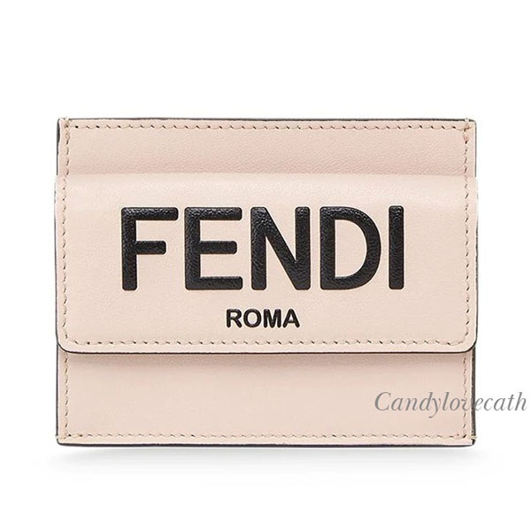 FENDI★ROMAコピー ピンクレザー カードケース8M0423ADP6 F1CN7