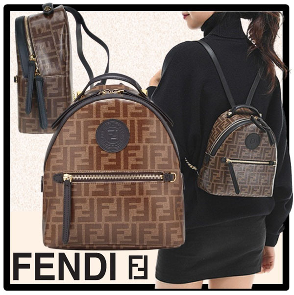 FENDI★FF MINI BACKPACKコピー★人気 8BZ038 A5K4 F14TU