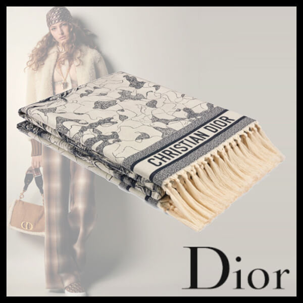 すぐ届く★DIOR AROUND THE WORLD偽物 サマーストール コットンWJ27