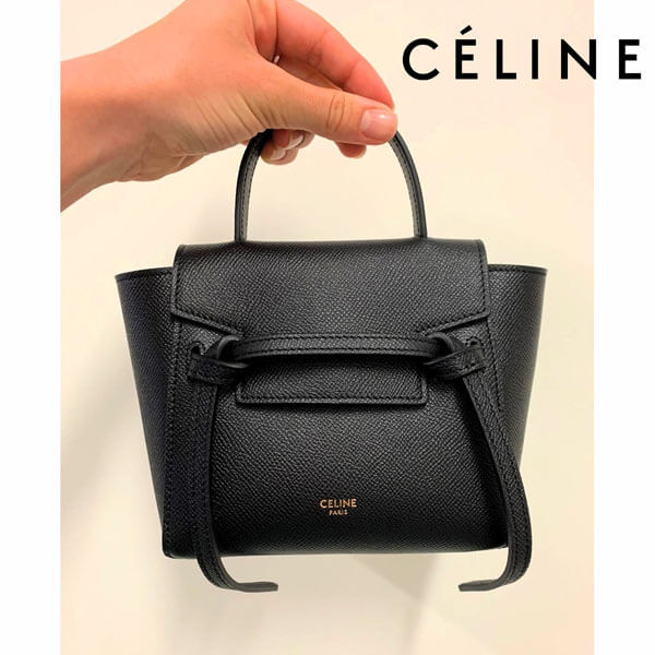 【CELINE】新作☆セリーヌ ベルトバッグ コピー ミニバッグ PICO Belt Bag ピコ ベルト バッグ 194263ZVA.38NO