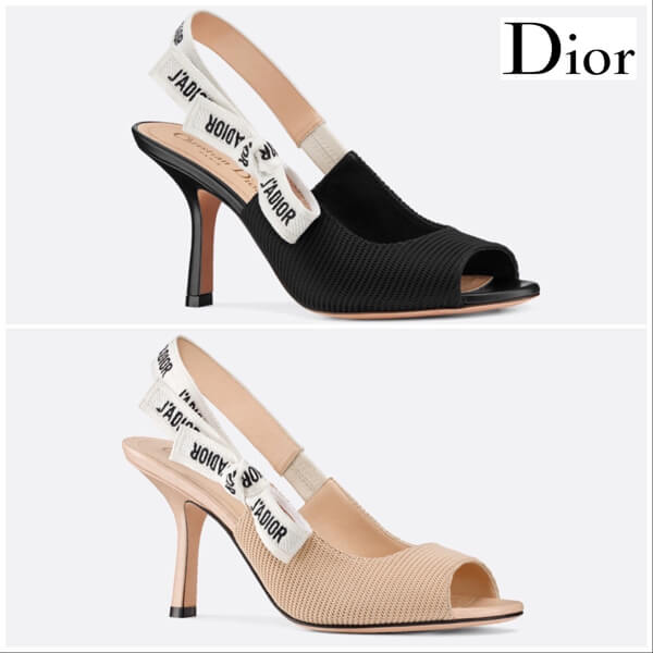 Dior★JADIOR ディオール サンダル コピー テクニカルファブリックヒールサンダル KCQ373TFL_S900