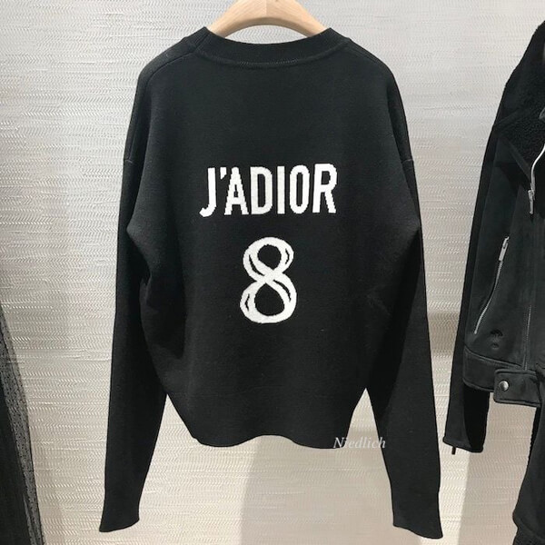 ☆Dior☆JADIOR 8ディオール セーター コピー カシミヤ Black 924S55AM009_X9330