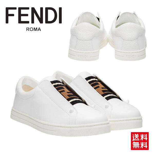 FENDI フェンディ スニーカー コピー レディースシューズ 8E6852 A625 F15FU WHITE