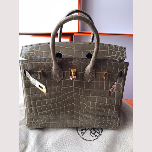 エルメス バーキコピーン★クロコダイル Birkin25PK03