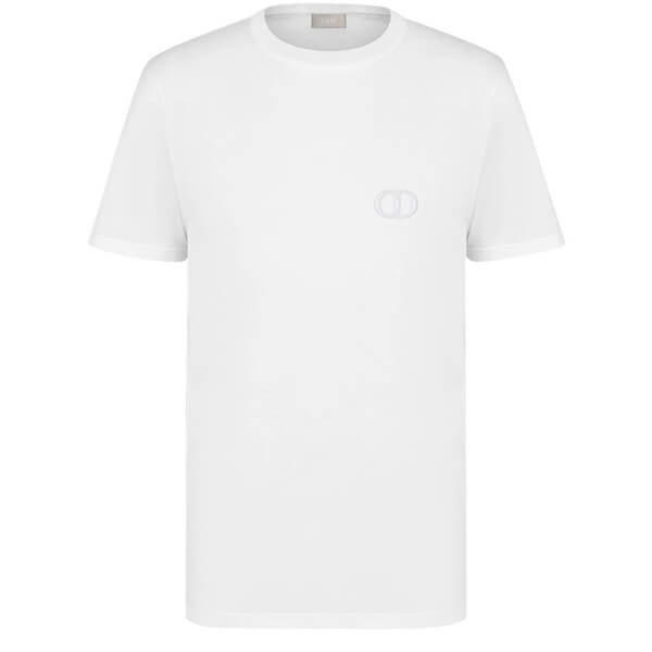 DIOR HOMME CD T-shirt 「CDアイコン」ディオール Tシャツ 偽物 ロゴ入り コットンTシャツ 013J600A058 9080