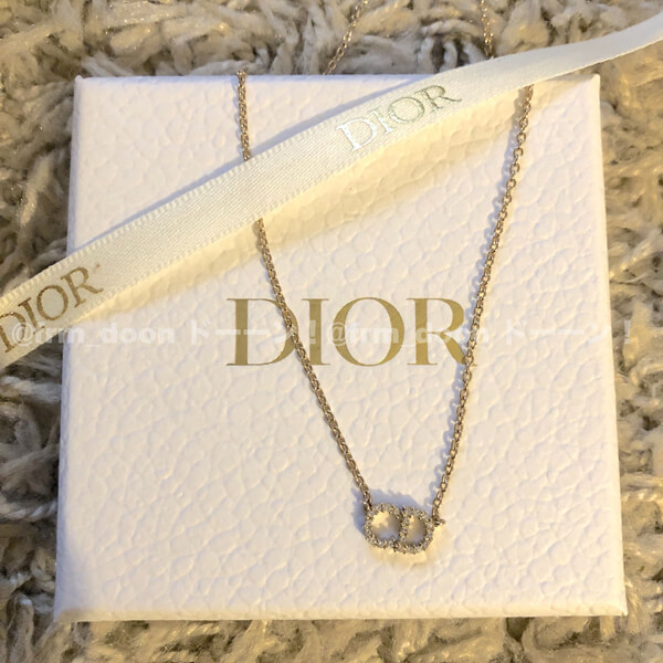 【Dior】2020Cruise新作 ディオール ネックレス コピー CDクリスタル ロゴ ネックレス N0717CDLCY_D102