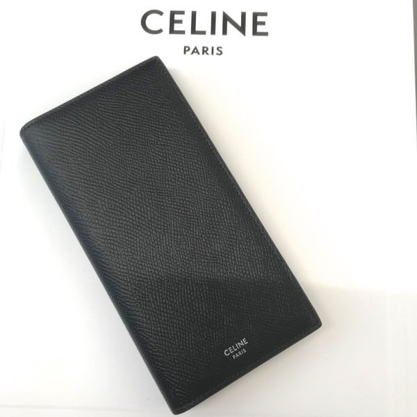 送料込【CELINE】スーパーコピーグレインドカーフスキン 長財布 10C863BEN.38SI