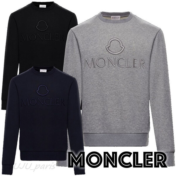 Moncler コピー★2021SS★エンボスロゴ入スウェットシャツ★関税送料込 21022506