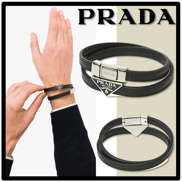 ★送料関税込★PRADA コピー★ロゴ ブレスレット★人気 21022425