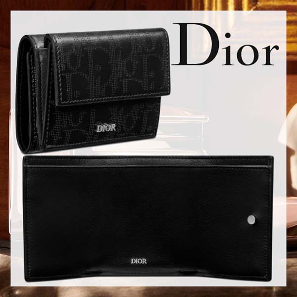 新作 Dior 3つ折りウォレット コピー ギャラクシー レザー 21022620