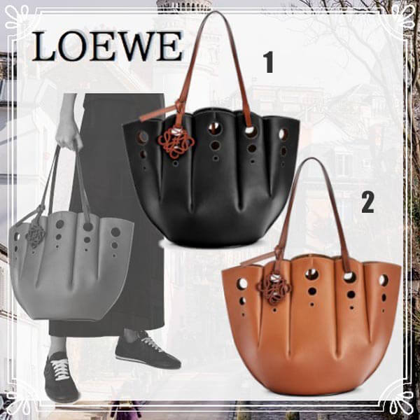 ◆LOEWE◆スーパーコピー 日本未入荷 SHELL TOTE シェル トート ミディアム A21030120