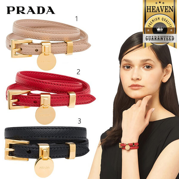 【累積売上総額第１位！】PRADA 偽物★ブレスレット┃1IB161_053_F068Z