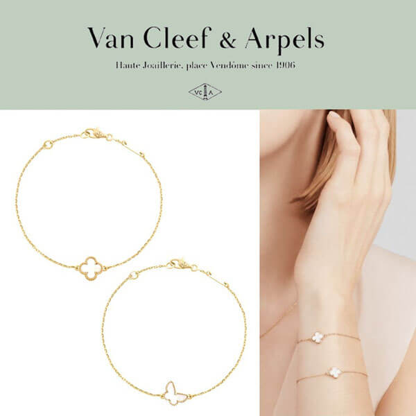 ★Van Cleef & Arpels★コピー Sweet Alhambra★ブレスレット★YG×MOP VCARF68800