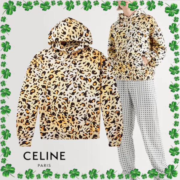 CELINE HOMME スーパーコピー コラボ ジャングルプリント スウェットシャツ 21030905