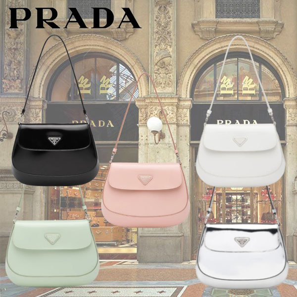 PRADA★スーパーコピー フラップ付きクレオショルダーバッグ 1BD311_ZO6_F0615_V_OOO