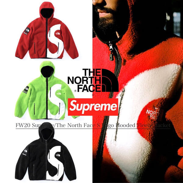 FW20 Supreme The North Face スーパーコピー S Logo Hooded Fleece Jacket 21031201