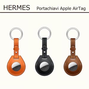 大人気【エルメス 偽物】21SS アップルAirTag HREMES キーホルダー H00055113400