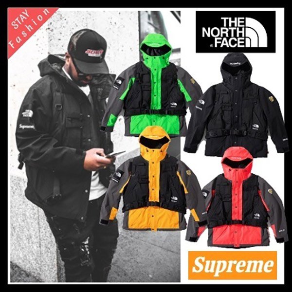 限定コラボ超激レア! シュプリーム ×THE NORTH FACE RTG Jacket+Vest 偽物21101206