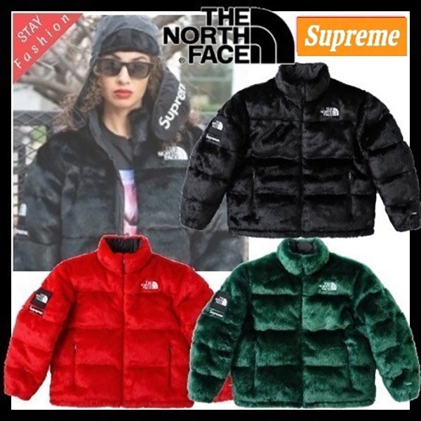 限定コラボ 超激レア! シュプリーム ×THE NORTH FACE 偽物ファーヌプシ21101208